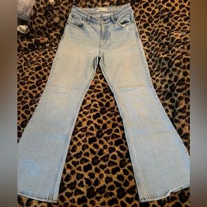 Abercrombie & Fitch Light Blue Flare Jeans